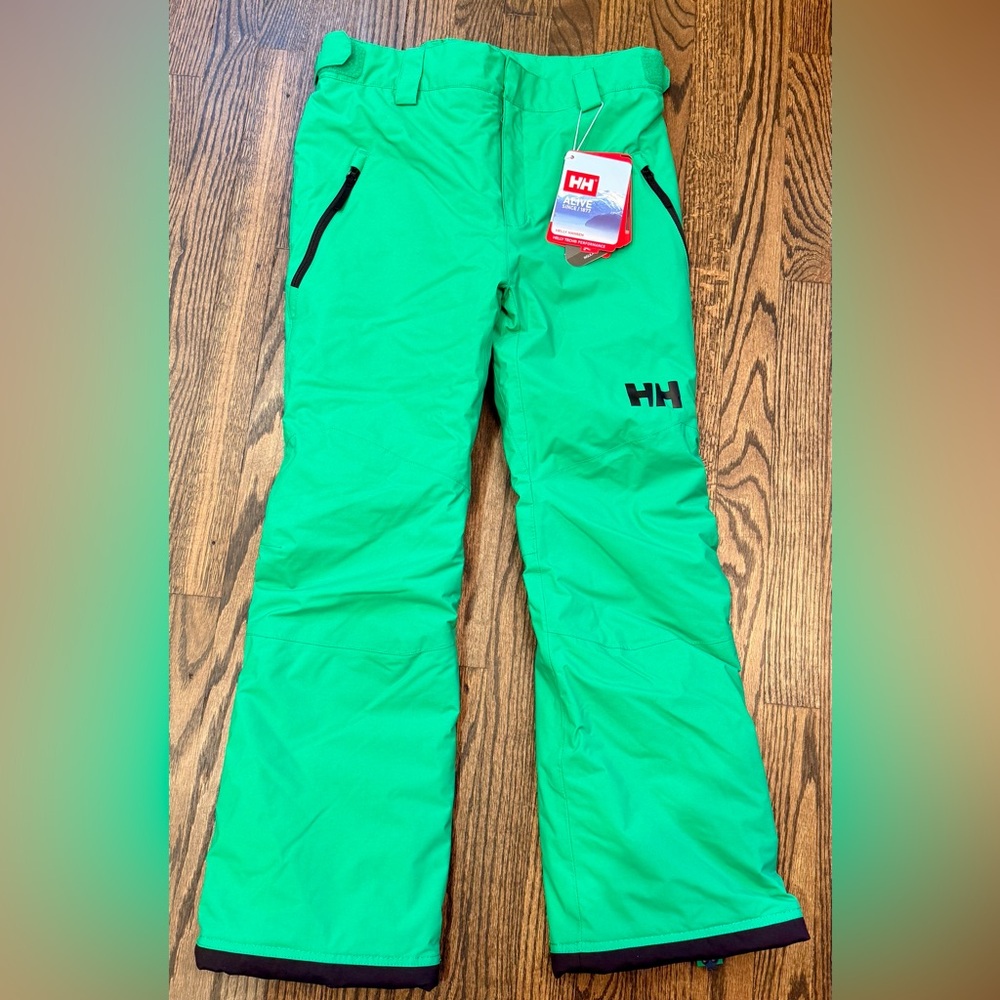 Helly Hansen Kids Green Snow Pants